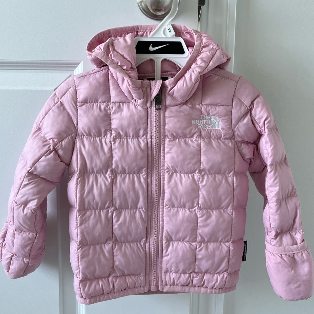 The North Face Toddler Kids Pink Puffer Jacket